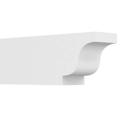 Ekena Millwork Standard Newport Architectural Grade PVC Rafter Tail, 4"W X 6"H X 16"L RFTP04X06X16NEW
